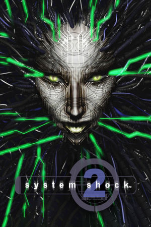 system shock 2 clean cover art